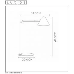 Lucide DEVON Tischlampe LED Weiß, 1-flammig 13 Lucide DEVON Tischlampe LED Weiß, 1-flammig -Günstiges Tischlampen Geschäft lucide devon tischlampe 20515 05 31 5
