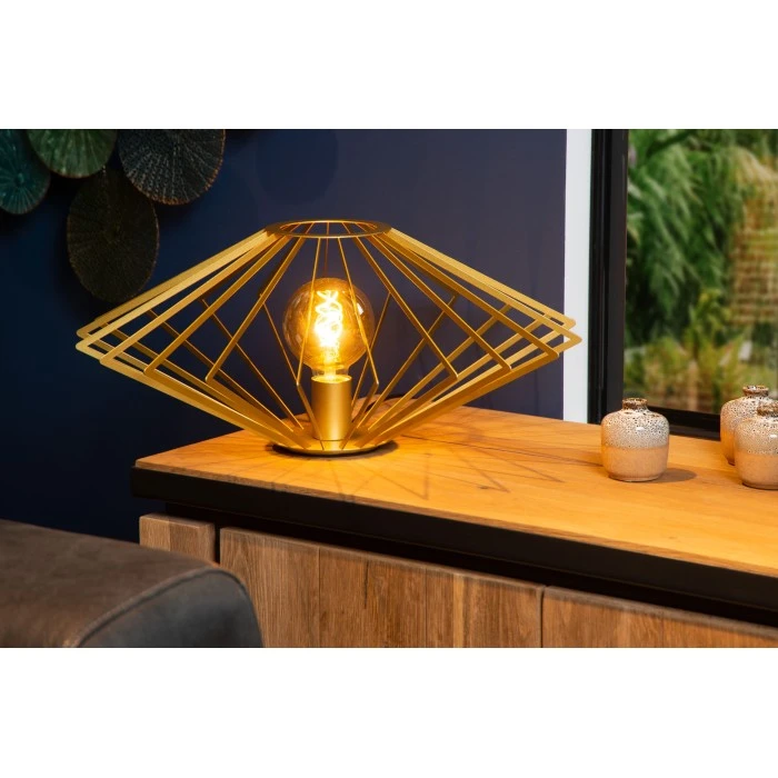 Lucide DIAMOND Tischleuchte Messing, 1-flammig 3 Lucide DIAMOND Tischleuchte Messing, 1-flammig