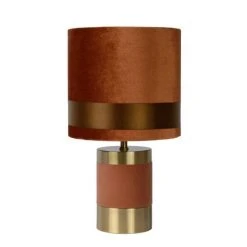 Lucide FRIZZLE Tischleuchte Messing, Braun, 1-flammig 7 Lucide FRIZZLE Tischleuchte Messing, Braun, 1-flammig -Günstiges Tischlampen Geschäft lucide frizzle tischleuchte 10500 81 43 1