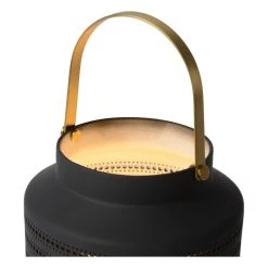 Lucide JAMILA Tischlampe Grau, 1-flammig -Günstiges Tischlampen Geschäft lucide jamila tischlampe 13526 01 36 3