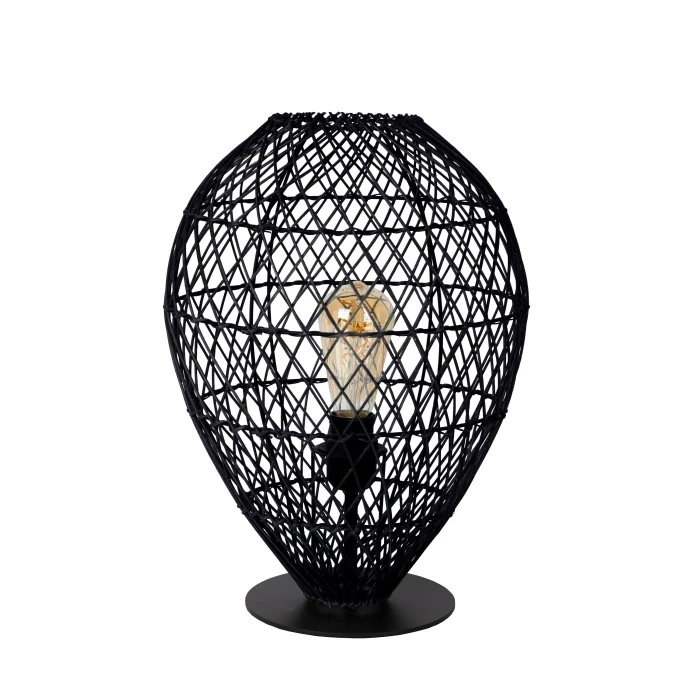 Lucide KENJIRO Tischleuchte Schwarz, 1-flammig 6 Lucide KENJIRO Tischleuchte Schwarz, 1-flammig – Bild 4