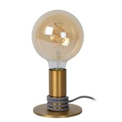Lucide MARIT Tischlampe Gold, 1-flammig -Günstiges Tischlampen Geschäft lucide marit tischlampe 45576 01 02 3