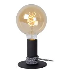 Lucide MARIT Tischlampe Schwarz, 1-flammig -Günstiges Tischlampen Geschäft lucide marit tischlampe 45576 01 30 1