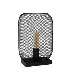 Lucide MESH Tischlampe Schwarz, 1-flammig -Günstiges Tischlampen Geschäft lucide mesh tischlampe 78592 01 30 3