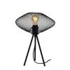 Lucide MESH Tischleuchte Schwarz, 1-flammig -Günstiges Tischlampen Geschäft lucide mesh tischleuchte 21523 01 30 0