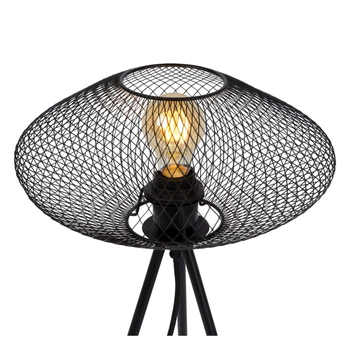 Lucide MESH Tischleuchte Schwarz, 1-flammig 5 Lucide MESH Tischleuchte Schwarz, 1-flammig – Bild 3