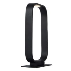 Lucide MIKA Tischlampe LED Schwarz, 1-flammig -Günstiges Tischlampen Geschäft lucide mika tischlampe 79501 05 30 5