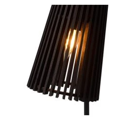 Lucide NORALIE Tischlampe Schwarz, 1-flammig -Günstiges Tischlampen Geschäft lucide noralie tischlampe 46509 01 30 3