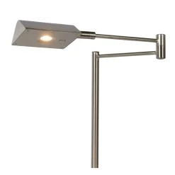 Lucide NUVOLA Schreibtischlampe LED Chrom, 1-flammig -Günstiges Tischlampen Geschäft lucide nuvola schreibtischlampe 19665 09 12 3