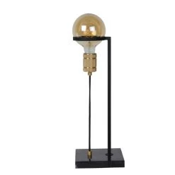 Lucide OTTELIEN Tischlampe Schwarz, 1-flammig -Günstiges Tischlampen Geschäft lucide ottelien tischlampe 30571 01 30 1