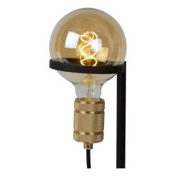 Lucide OTTELIEN Tischlampe Schwarz, 1-flammig -Günstiges Tischlampen Geschäft lucide ottelien tischlampe 30571 01 30 4