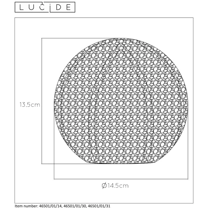 Lucide PAOLO Tischlampe Schwarz, 1-flammig 7 Lucide PAOLO Tischlampe Schwarz, 1-flammig – Bild 5