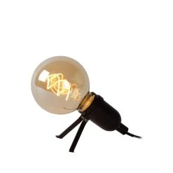 Lucide PUKKI Tischlampe Schwarz, 1-flammig -Günstiges Tischlampen Geschäft lucide pukki tischlampe 46511 05 30 2
