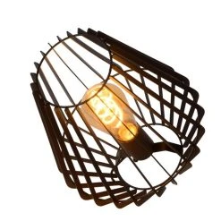 Lucide REDA Tischlampe Schwarz, 1-flammig -Günstiges Tischlampen Geschäft lucide reda tischlampe 78598 01 30 3