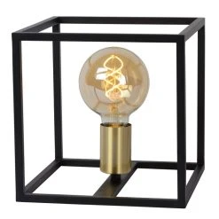 Lucide RUBEN Tischlampe Schwarz, 1-flammig -Günstiges Tischlampen Geschäft lucide ruben tischlampe 00524 01 30 6