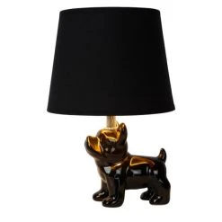 Lucide SIR WINSTON Tischleuchte Schwarz, 1-flammig -Günstiges Tischlampen Geschäft lucide sir winston tischleuchte 13533 81 30 3