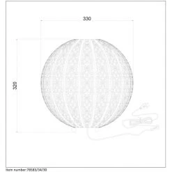 Lucide TAHAR Tischlampe Schwarz, 1-flammig -Günstiges Tischlampen Geschäft lucide tahar tischlampe 78583 34 30 3