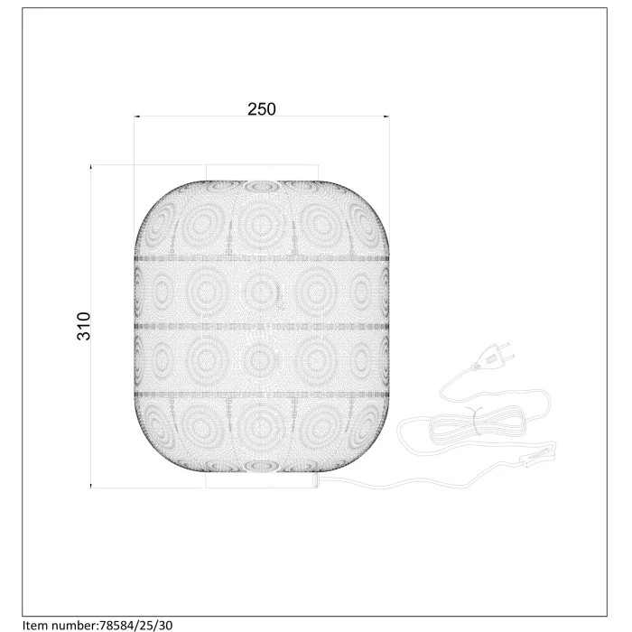 Lucide TAHAR Tischlampe Schwarz, 1-flammig 6 Lucide TAHAR Tischlampe Schwarz, 1-flammig – Bild 4