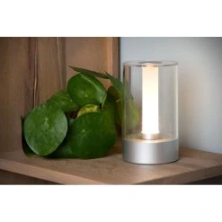 Lucide TRIBUN Tischlampe LED Chrom, 1-flammig