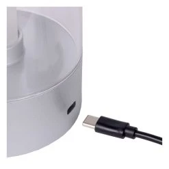 Lucide TRIBUN Tischlampe LED Chrom, 1-flammig -Günstiges Tischlampen Geschäft lucide tribun tischlampe 26501 03 12 3