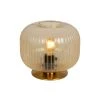 Lucide VIRGIL Tischlampe Messing, Gold, 1-flammig -Günstiges Tischlampen Geschäft lucide virgil tischlampe 74511 01 62 0