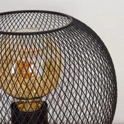 Hofstein Luena Tischleuchte Schwarz, 1-flammig -Günstiges Tischlampen Geschäft luena tischleuchte h3387719 10