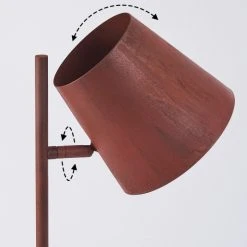 Hofstein Lungre Tischleuchte Rostfarben, 1-flammig -Günstiges Tischlampen Geschäft lungre tischleuchte h3536285 2