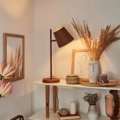 Hofstein Lungre Tischleuchte Rostfarben, 1-flammig -Günstiges Tischlampen Geschäft lungre tischleuchte h3536285 9