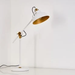 Hofstein Luven Tischleuchte LED Weiß, 1-flammig -Günstiges Tischlampen Geschäft luven tischleuchte h3287231 do1 13