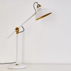 Hofstein Luven Tischleuchte LED Weiß, 1-flammig -Günstiges Tischlampen Geschäft luven tischleuchte h3287231 do1 16