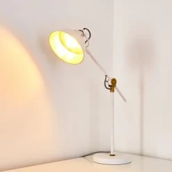 Hofstein Luven Tischleuchte LED Weiß, 1-flammig -Günstiges Tischlampen Geschäft luven tischleuchte h3287231 do1 6