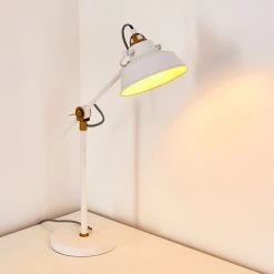 Hofstein Luven Tischleuchte LED Weiß, 1-flammig -Günstiges Tischlampen Geschäft luven tischleuchte h3287231 do1 9