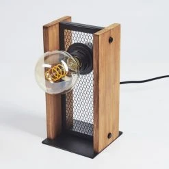 Hofstein Maahui Tischleuchte Schwarz, Naturfarben, 1-flammig -Günstiges Tischlampen Geschäft maahui tischleuchte h3535998 7