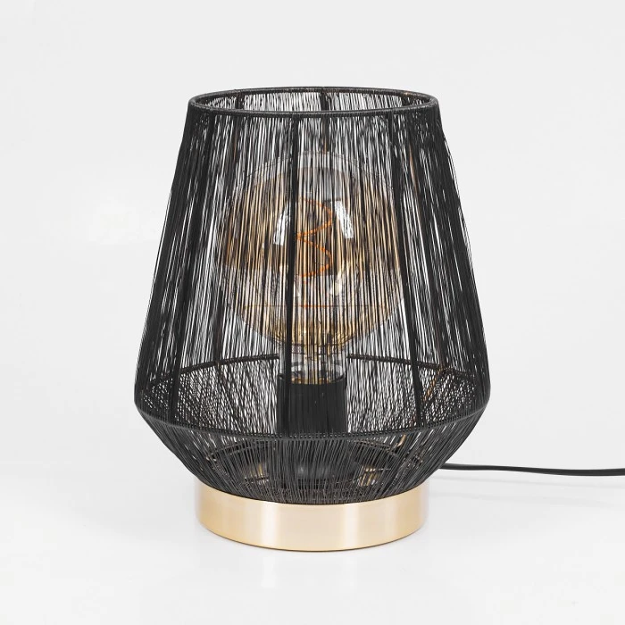 Hofstein Madancos Tischleuchte Messing, 1-flammig 10 Hofstein Madancos Tischleuchte Messing, 1-flammig – Bild 8