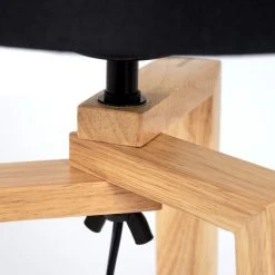 Hofstein Magna Tischleuchte Schwarz, Naturfarben, 1-flammig -Günstiges Tischlampen Geschäft magna tischleuchte h3454978 5