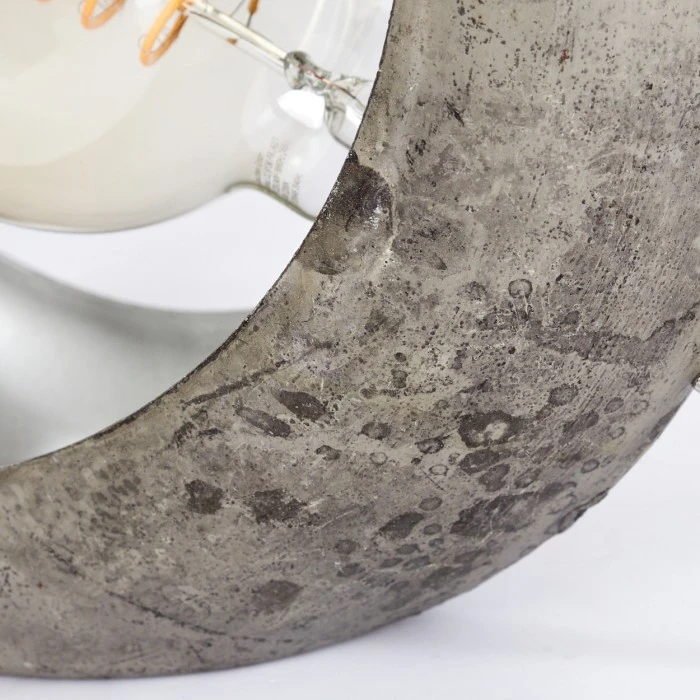 Hofstein Magredis Tischleuchte Altsilber, 1-flammig 7 Hofstein Magredis Tischleuchte Altsilber, 1-flammig – Bild 5