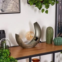 Hofstein Magredis Tischleuchte Altsilber, 1-flammig 19 Hofstein Magredis Tischleuchte Altsilber, 1-flammig -Günstiges Tischlampen Geschäft magredis tischleuchte h3451847 8