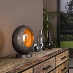 Hofstein Magredis Tischleuchte Nickel-Matt, Schwarz, 1-flammig 11 Hofstein Magredis Tischleuchte Nickel-Matt, Schwarz, 1-flammig -Günstiges Tischlampen Geschäft magredis tischleuchte h3554920 4