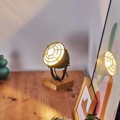 Hofstein Malix Tischleuchte Schwarz, Holz hell, 1-flammig 25 Hofstein Malix Tischleuchte Schwarz, Holz hell, 1-flammig -Günstiges Tischlampen Geschäft malix tischleuchte h3368572 9