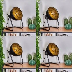 Hofstein Malix Tischleuchte Schwarz, 1-flammig -Günstiges Tischlampen Geschäft malix tischleuchte h3454268 1