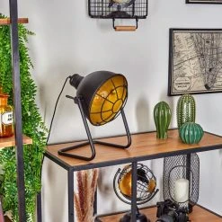 Hofstein Malix Tischleuchte Schwarz, 1-flammig -Günstiges Tischlampen Geschäft malix tischleuchte h3454268 11