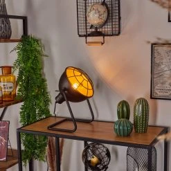 Hofstein Malix Tischleuchte Schwarz, 1-flammig -Günstiges Tischlampen Geschäft malix tischleuchte h3454268 6