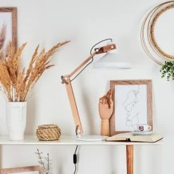 Hofstein Manothe Tischleuchte Weiß, Naturfarben, 1-flammig 27 Hofstein Manothe Tischleuchte Weiß, Naturfarben, 1-flammig -Günstiges Tischlampen Geschäft manothe tischleuchte h3535288 11