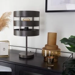 Hofstein Maracoa Tischleuchte Nickel Antik, 1-flammig -Günstiges Tischlampen Geschäft maracoa tischleuchte h3397831 10