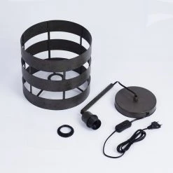 Hofstein Maracoa Tischleuchte Nickel Antik, 1-flammig -Günstiges Tischlampen Geschäft maracoa tischleuchte h3397831 4