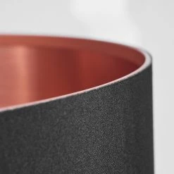 Hofstein Marang Tischleuchte Schwarz, Kupferfarben, 1-flammig -Günstiges Tischlampen Geschäft marang tischleuchte h3453759 2