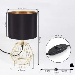 Hofstein Marang Tischleuchte Messing, 1-flammig 15 Hofstein Marang Tischleuchte Messing, 1-flammig -Günstiges Tischlampen Geschäft marang tischleuchte h3575291 3
