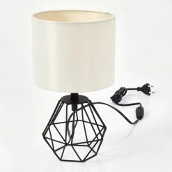 Hofstein Marang Tischleuchte Schwarz, 1-flammig -Günstiges Tischlampen Geschäft marang tischleuchte h3600719 4