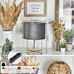 Hofstein Maripi Tischleuchte Gold, 1-flammig 15 Hofstein Maripi Tischleuchte Gold, 1-flammig -Günstiges Tischlampen Geschäft maripi tischleuchte h3577868 3