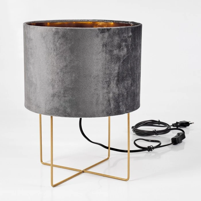 Hofstein Maripi Tischleuchte Gold, 1-flammig 7 Hofstein Maripi Tischleuchte Gold, 1-flammig – Bild 5